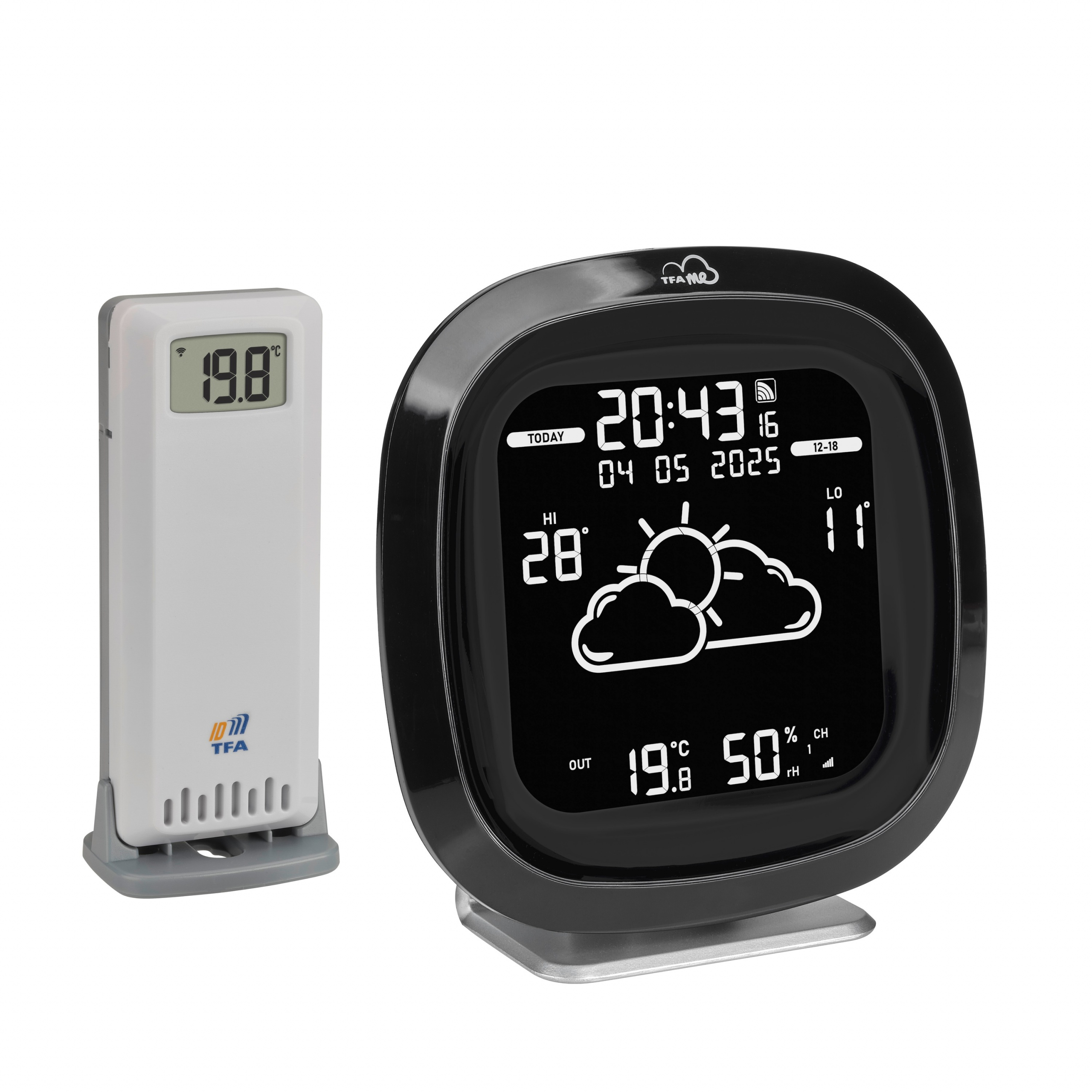 Bežična WiFi meteorološka stanica TFA.me ID-04 35.8102.01