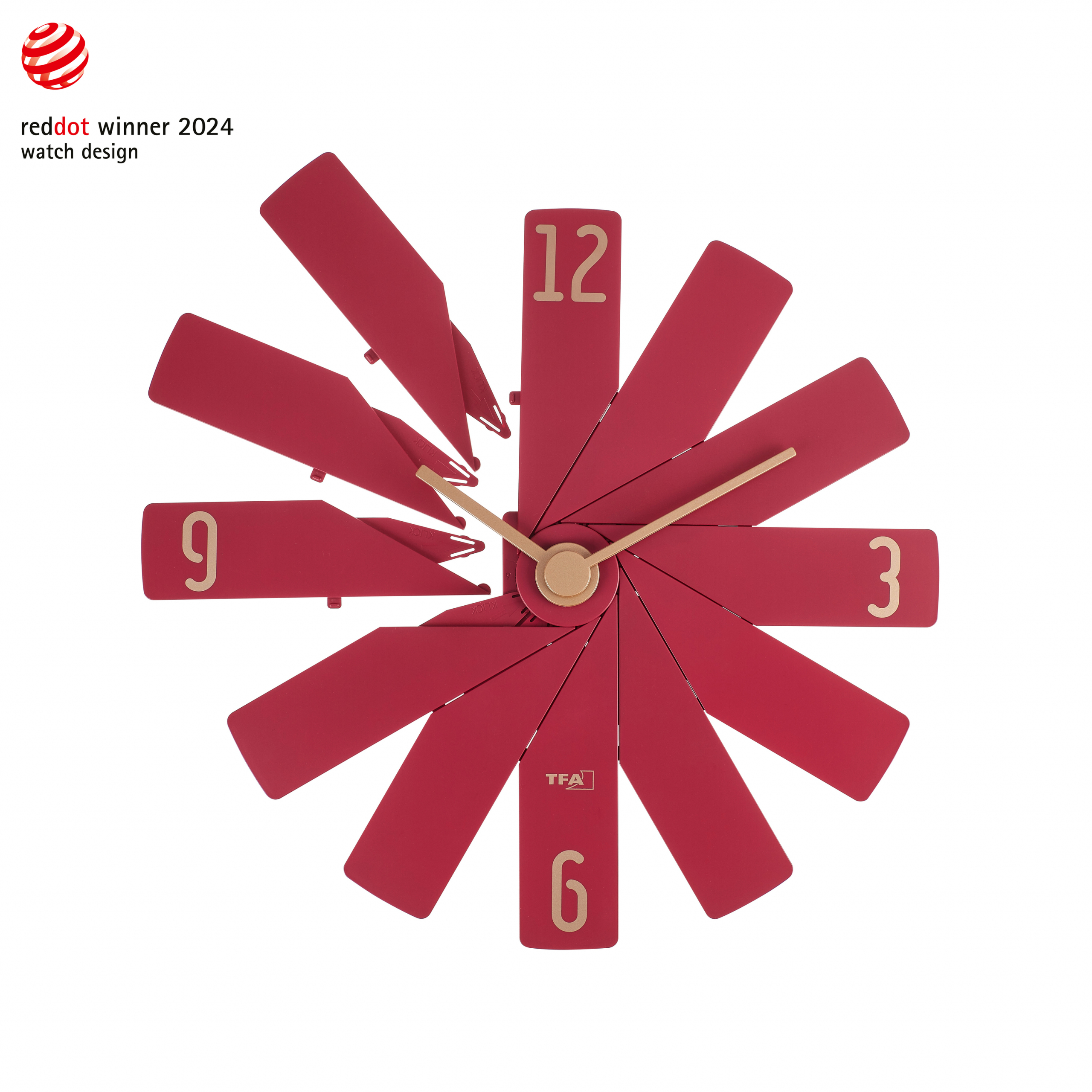 Dizajnerski zidni sat CLOCK IN THE BOX 60.3020.05 - Slika 5