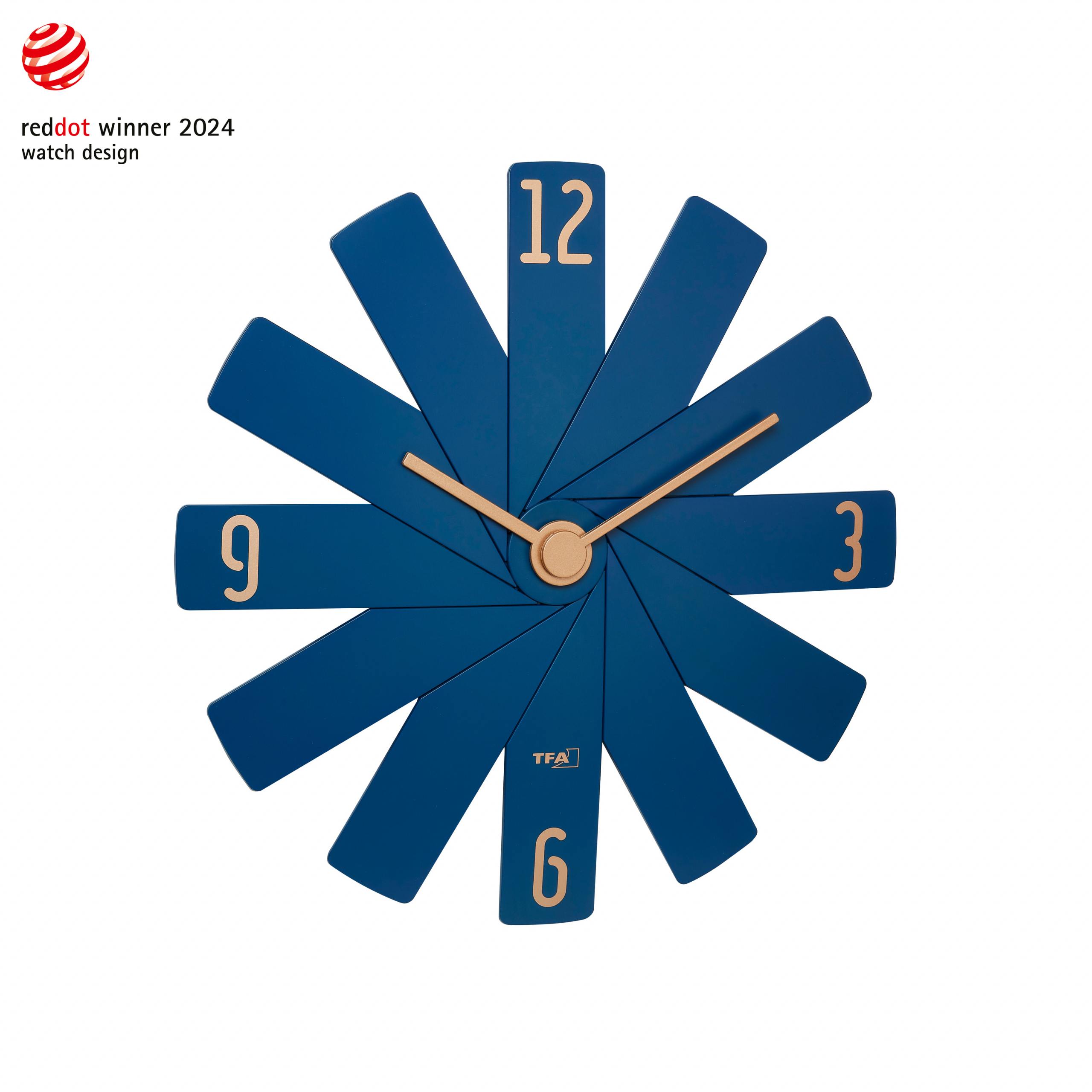 Dizajnerski zidni sat CLOCK IN THE BOX 60.3020.06