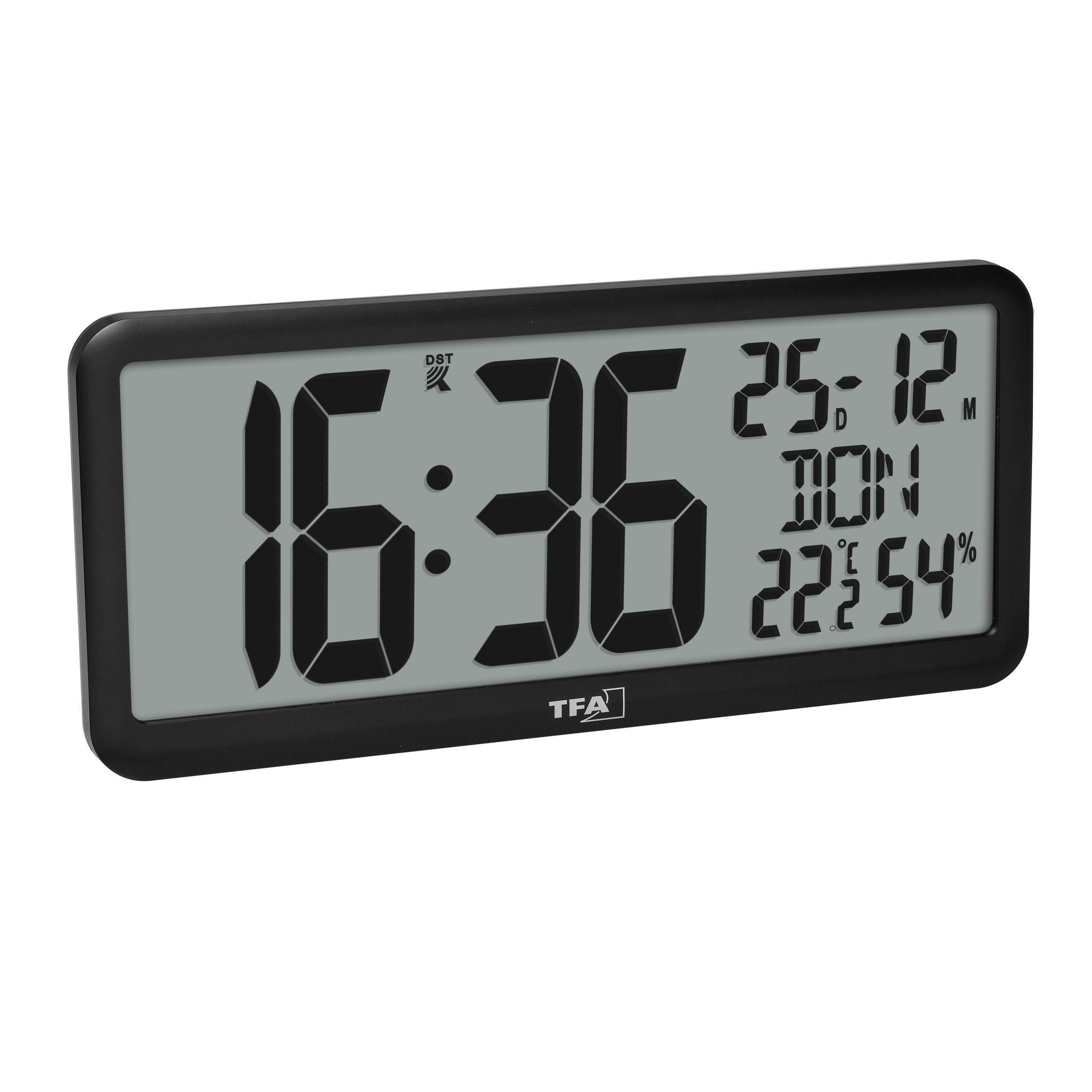 Digitalni sat s prikazom klime 60.4525.01
