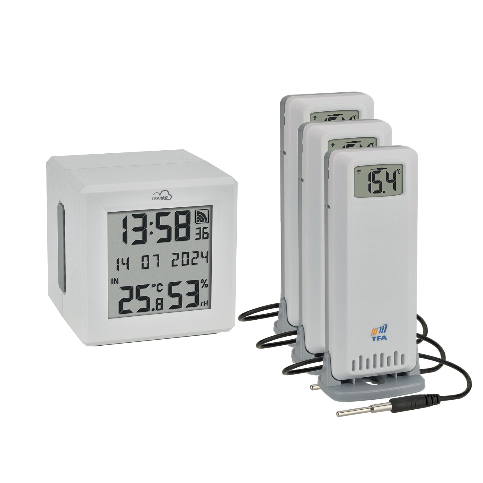 TFA.me Starter Set 35.8104.02 WLAN Gateway ID-01 sa 3 odašiljača - Slika 2