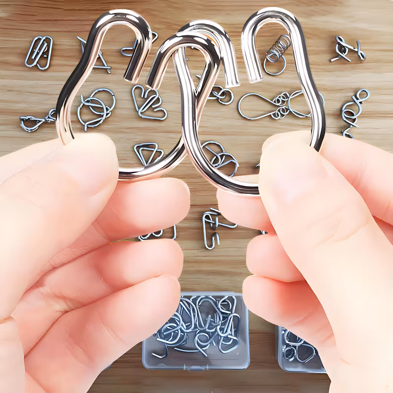 1 set / 10 komada metalnih slagalica za otključavanje (Kopiraj) - Slika 2