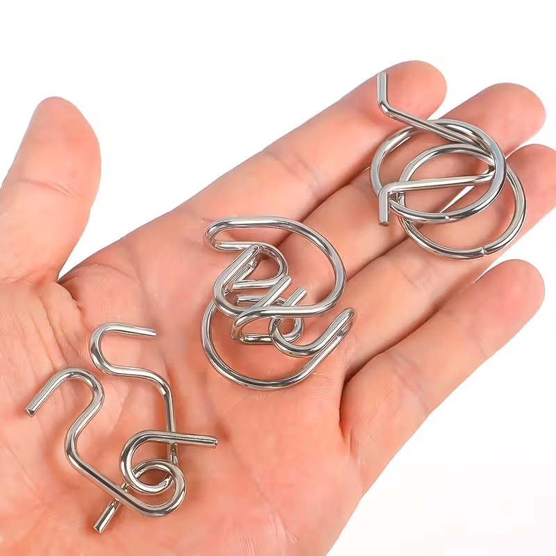 1 set / 10 komada metalnih slagalica za otključavanje (Kopiraj) - Slika 5