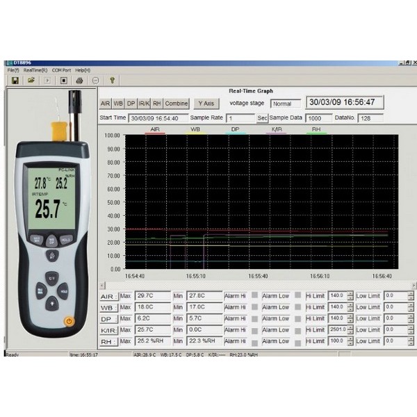 5020-0895 - IC Termohigrometar ScanTemp 895 - Slika 2