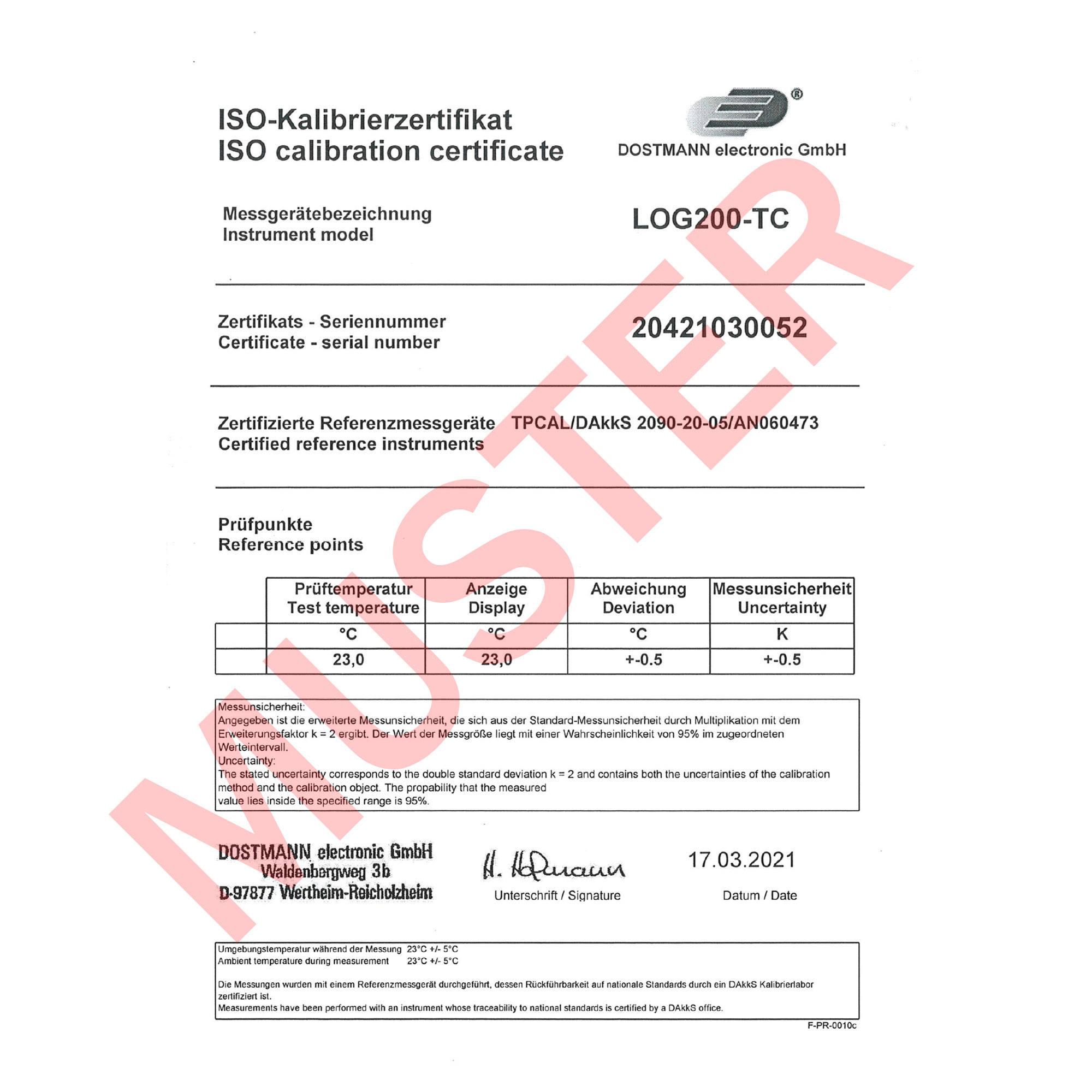 Datalogger LOG200 TC 5005-0204 - Slika 2